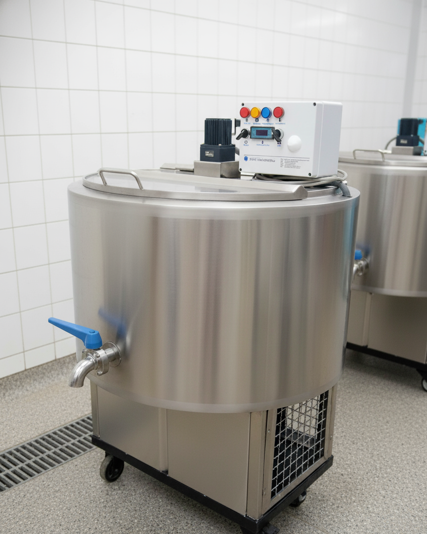 Home milk cooling tank (round shape bottom unit)