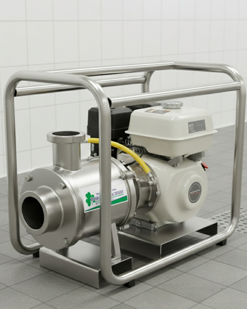 milk shifting pump (fuel operated)